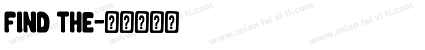 Find the字体转换